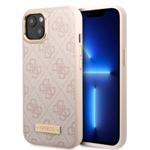 GUESS GUHMP14SU4GPRP ovitek Magsafe za iPhone 14 6.1 - roza