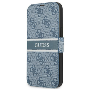 GUESS ovitek GUBKP13L4GDBL za iPhone 13 Pro knjiga modra