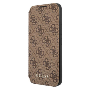 GUESS ovitek GUBKS22MG4GFBR za Samsung Galaxy S22 Plus 5G knjiga rjava