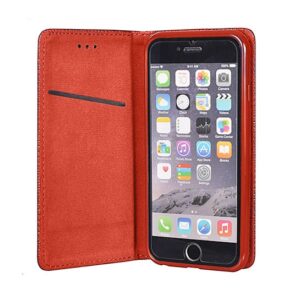 Havana magnetna preklopna torbica LG K10 2017  rdeč
