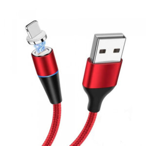 Havana podatkovni kabel Magnetic Quick Charge 3A Type C 1m - rdeč