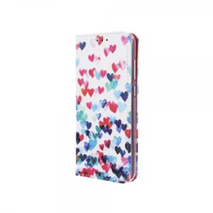 Havana preklopna torbica Samsung Galaxy J6 Plus 2018 J610 - s srčki (Hearts)