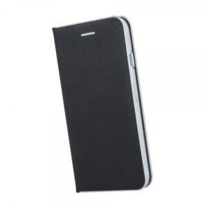 Havana Premium preklopna torbica SAMSUNG Galaxy Note 10 Lite N770 / Galaxy A81 A815 - črna s srebrnim robom