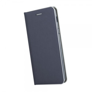 Havana Premium preklopna torbica Samsung Galaxy Note 10 Lite N770 / A81 A815 - modra s srebrnim robom