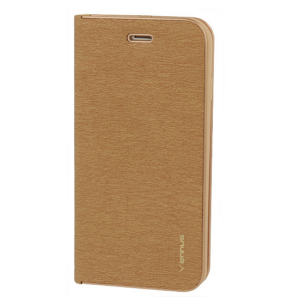 Havana Premium preklopna torbica Samsung Galaxy A33 A336 5G - zlata z zlatim robom
