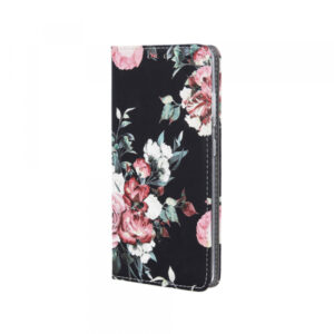 Havana Trendy Flower preklopna torbica Xiaomi Mi 11 Lite - črno roza