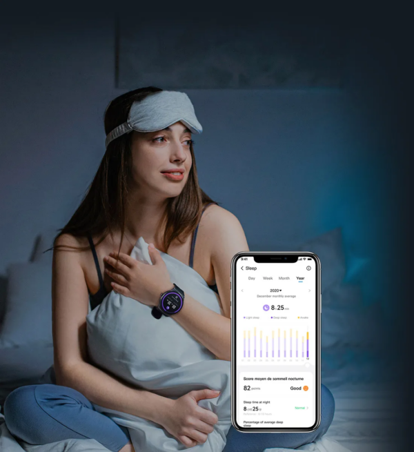 Haylou Solar Lite pametna športna ura - temno modra - slika 6