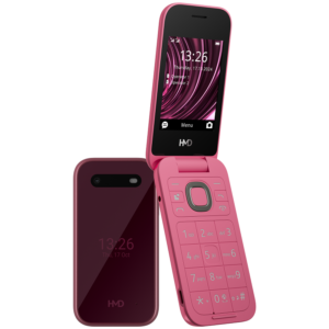HMD 2660 Flip (prej Nokia) TA-1711 preklopni telefon na tipke Dual sim 4G - rdeč