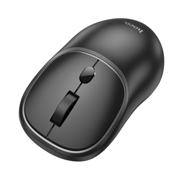 Hoco brezžična poslovna miška GM25 Royal s povezavo  BT + 2,4G - črna - Image 2