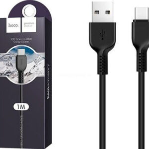Hoco podatkovni kabel X20 Flash 1m 2A Type C črn