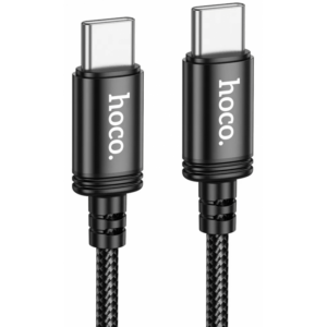 Hoco podatkovni kabel X91 Type C - Type C 60W 3m - črn