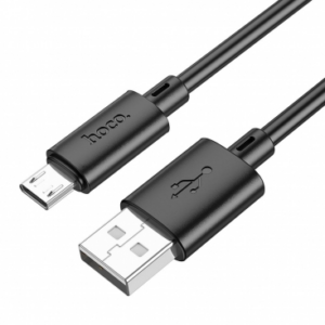 Hoco podatkovni polnilni kabel X88 Micro USB 1,m 18W 2,4A - črn