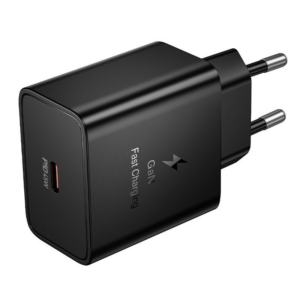 Hoco polnilec adapter N77 GaN PD 45W Type C za Samsung, Apple - črn