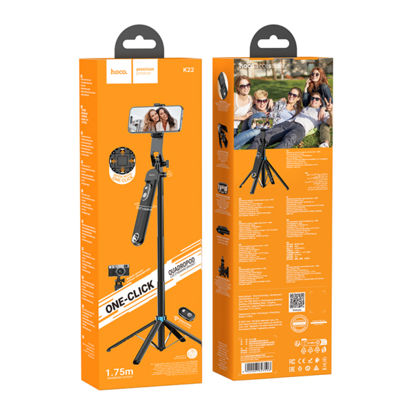 Hoco profesionalno stojalo K22 Quadropod 1,75 m - Image 9