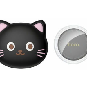 HOCO SmartTag E91D Cat pametni sledilnik za živali za naprave Apple - črn