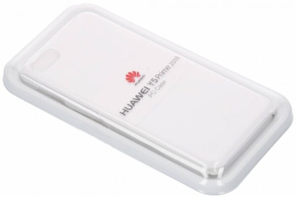 Huawei original zaščita zadnjega dela za Huawei Y6 2018 - prozorna - Image 3
