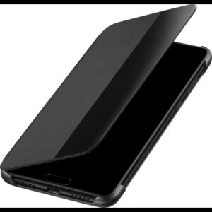 Huawei original preklopna torbica Smart View za Huawei P20 siv z okenčkom