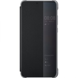 Huawei original preklopna torbica Smart View za Huawei P20 PRO siv z okenčkom