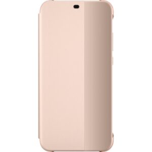 Huawei original preklopna torbica Smart View za Huawei P20 Lite pink z okenčkom