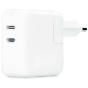 Apple 35W Dual USB-C Power Adapter MW2K3ZM/A hitri polnilec za iPhone, iPad in MacBook Air A2676