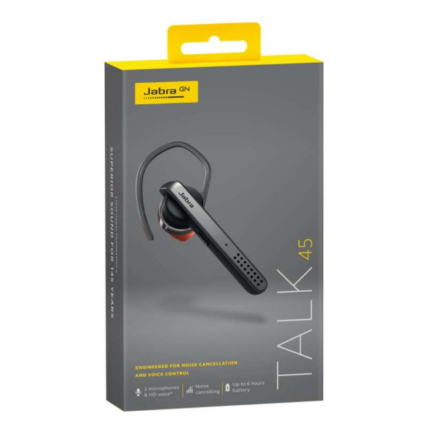 Jabra Talk 45 bluetooth slušalka (slušalke) silver - Image 3