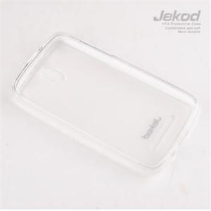 JEKOD silikonski ovitek HTC Desire 601 prozoren TPU/T + zaščitna folija