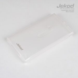 JEKOD silikonski ovitek Nokia Lumia 1520 prozoren TPU/T + Zaščitna folija