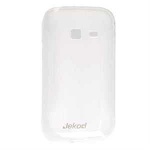 JEKOD silikonski ovitek Samsung Galaxy Core i8260 prozoren TPU/T + Zaščitna folija