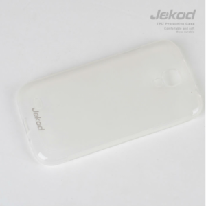 JEKOD silikonski ovitek Samsung Galaxy S4 i9500 prozoren TPU/T + Zaščitna folija