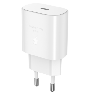 JELLICO adapter EU25 (Quick Charge) 25W vhod Type-C - (EU Blister) - bel