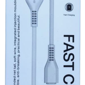 JELLICO Podatkovni kabel KDS-30 (Fast Charge) 3,1A vhod Lightning na USB-A 1m, bel