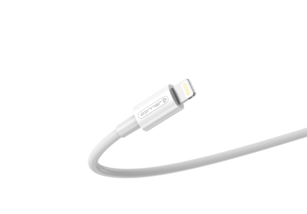 Jellico podatkovni polnilni kabel B1 Lightning 1m 3,1A - bel - Image 2