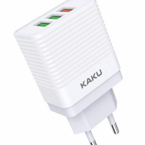Kaku adapter KSC-407 hišni polnilec Quick Charge 18W vhod Type C PD 3.0 - Original (EU Blister) bel