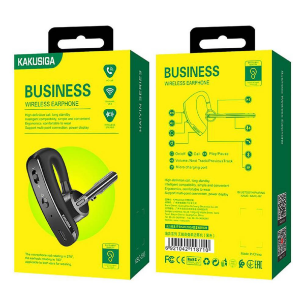 Kaku KSC-593 bluetooth slušalka (slušalke) črna - Image 2