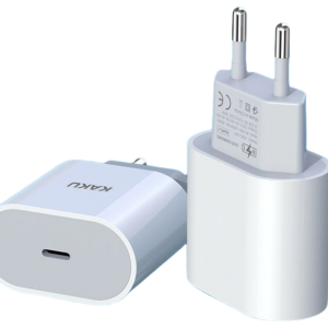 Kakusiga adapter KSC-541 hišni polnilec Quick Charge 20W vhod Type C PD 3.0 - Original (EU Blister) bel