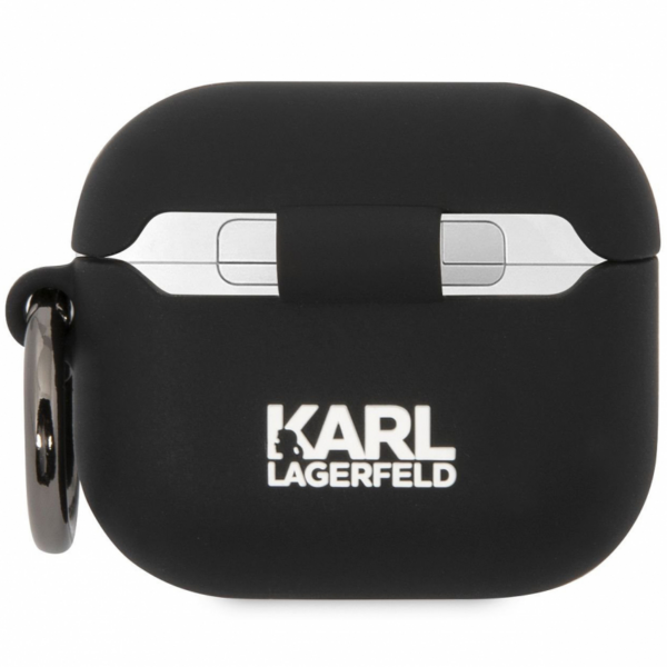 KARL LAGERFELD  AirPods 3 Case - Full Bodies - črne- KLACA3SILKCK - Image 2