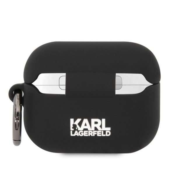 KARL LAGERFELD AirPods Pro Case -Full Bodies - črna - KLACAPSILKCK - Image 2
