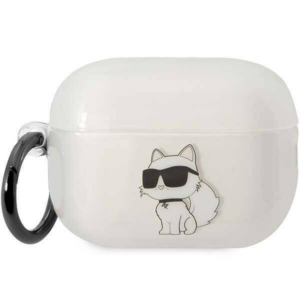 KARL LAGERFELD AirPods Pro 2 - Choupette - prozoren ovitek - KLAP2HNCHTCT