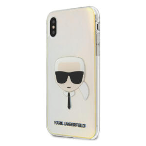 Originalen KARL LAGERFELD ovitek iPhone 7 / 8 / SE 2020 - Karls head - silikonska zaščita - KLHCI8PCKHML