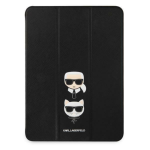 KARL LAGERFELD ovitek iPad Pro 2020 / 2021 - Heads -  12,9 inch knjiga črna -KLFC12OKCK