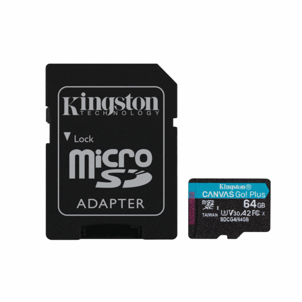 Kingston SPOMINSKA KARTICA 64GB 4K microSD (2v1 MICRO-SDXC ) 200MB/s - Image 5