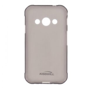 Kisswill silikonski ovitek za Samsung Galaxy Xcover 3 G388 - prozorno črn