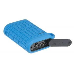 Kit OUTDOR zunanja baterija powerbank 9000 mAh - moder