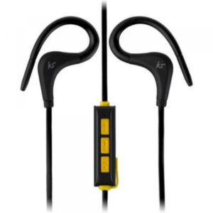 Kit Race BLUETOOTH SLUŠALKE KSRACBK športne črno rumene