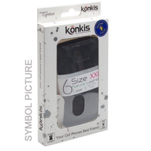KONKIS ŽEPEK Apple iPhone 3, 3GS, 4, Samsung 3590, Nokia 220, Washed oranžna