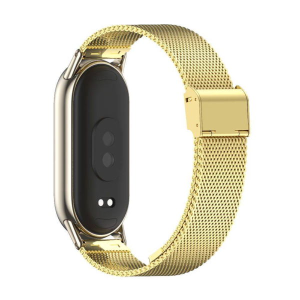 Kovinski pašček za uro Xiaomi Mi Band 8 - zlat - Image 2