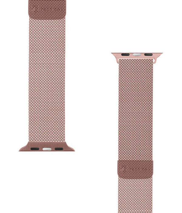 Kovinski pašček za uro Apple Watch 1 / 2 / 3 / 4 / 5 / 6 / 7 / 8 / 9 / SE 42/44/45 mm roza - Image 2