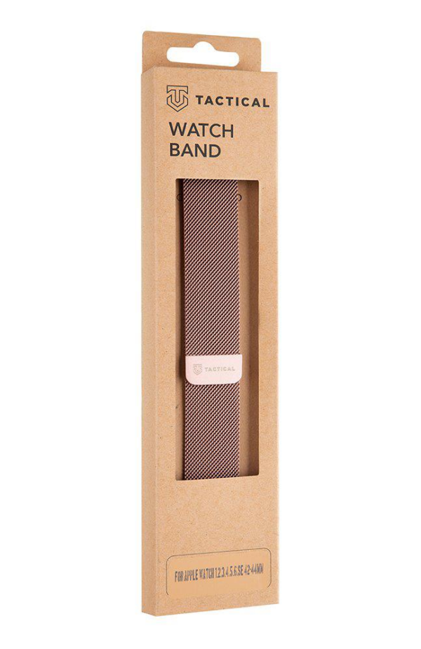 Kovinski pašček za uro Apple Watch 1 / 2 / 3 / 4 / 5 / 6 / 7 / 8 / 9 / SE 42/44/45 mm roza - Image 4