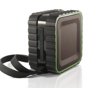 Ksix Bluetooth/NFC vodoodporni prenosni zvočnik  - črno zelen