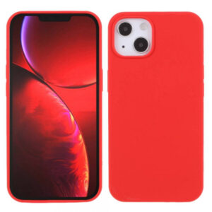 Liquid silikonski ovitek za iPhone 13 6.1 - rdeč